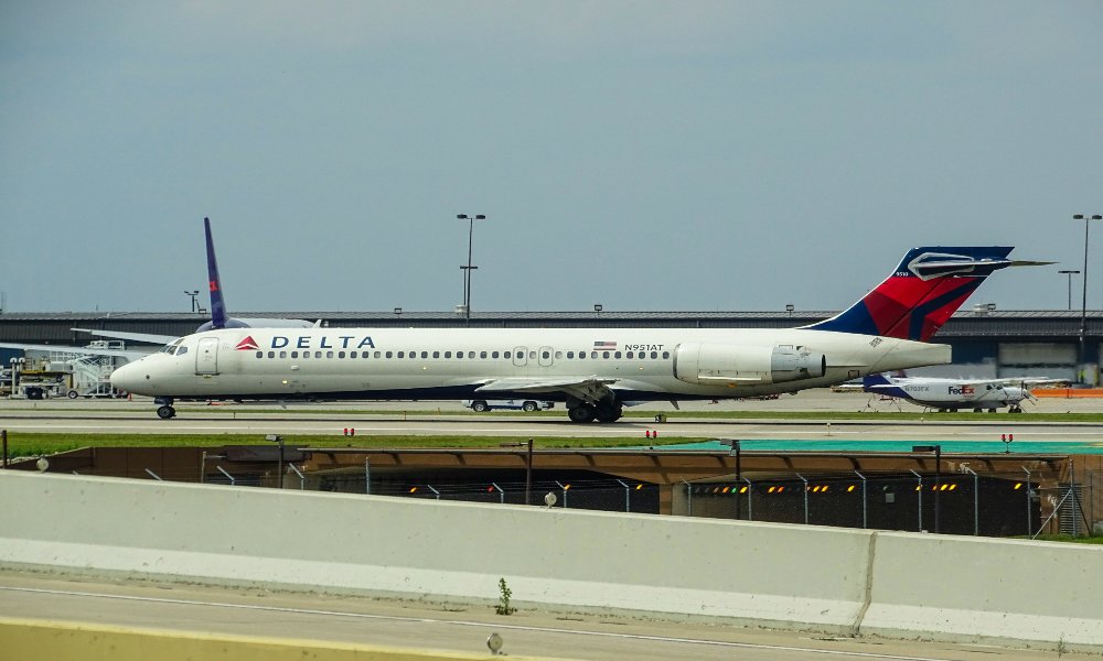 White delta plane